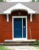 Custom Portico and Front Entry