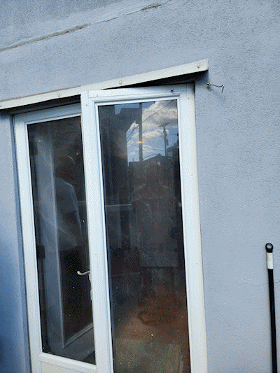 stucco replacement job