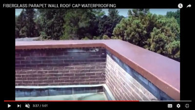 custom fiberglass roof deck work