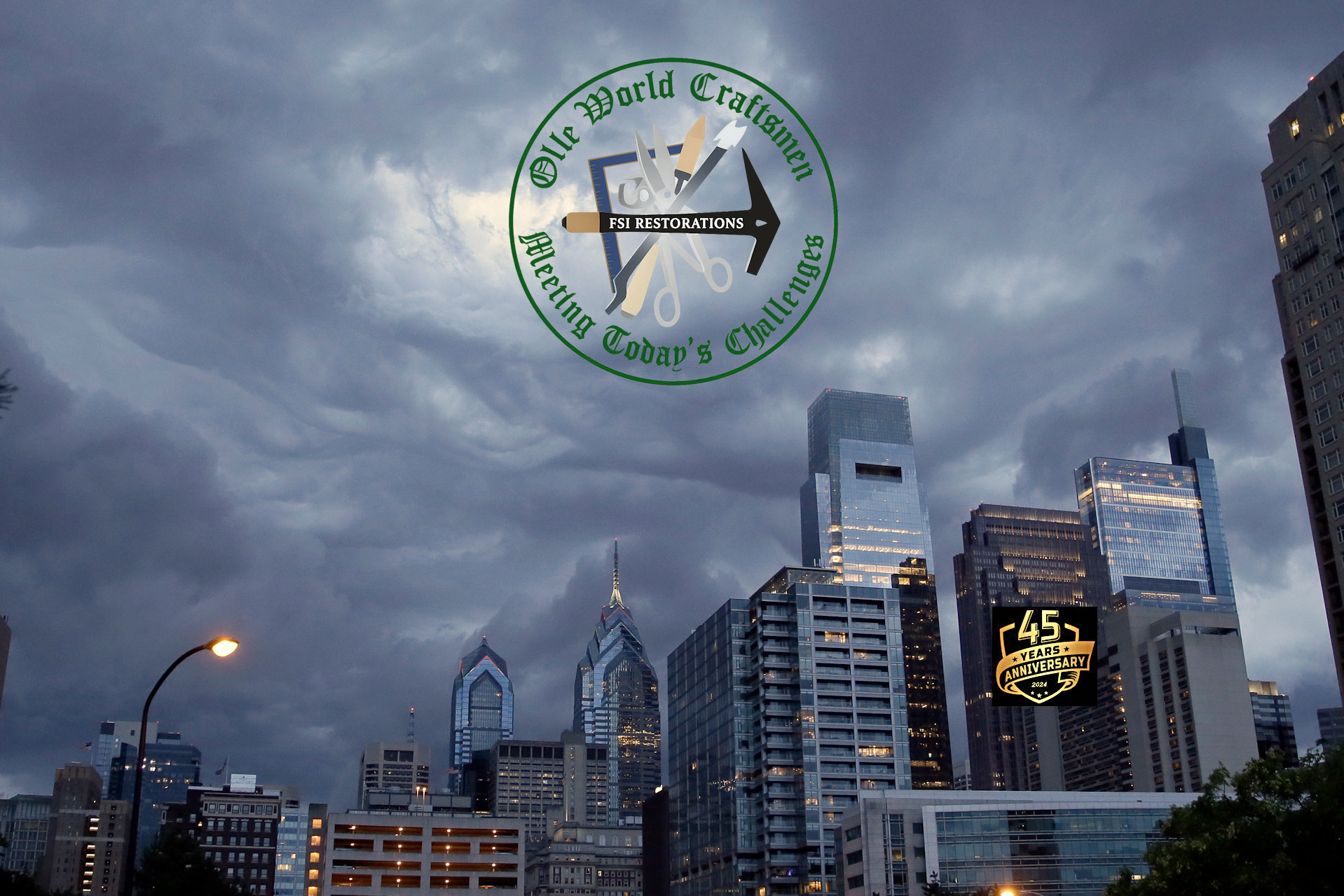 Non-destructive leak detection inspection on Philadelphia residence